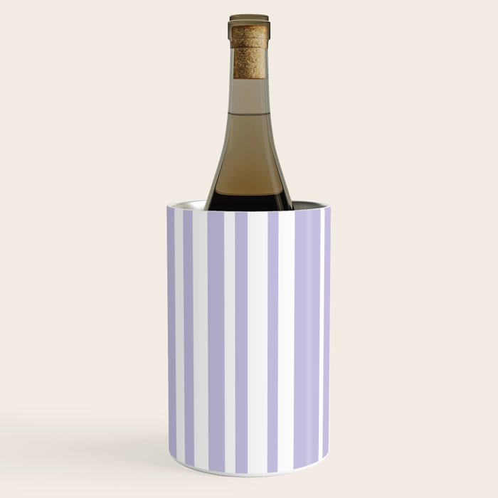 Classic Stripes XXVIII - Lilac Purple Wine Chiller Gallery Image 1