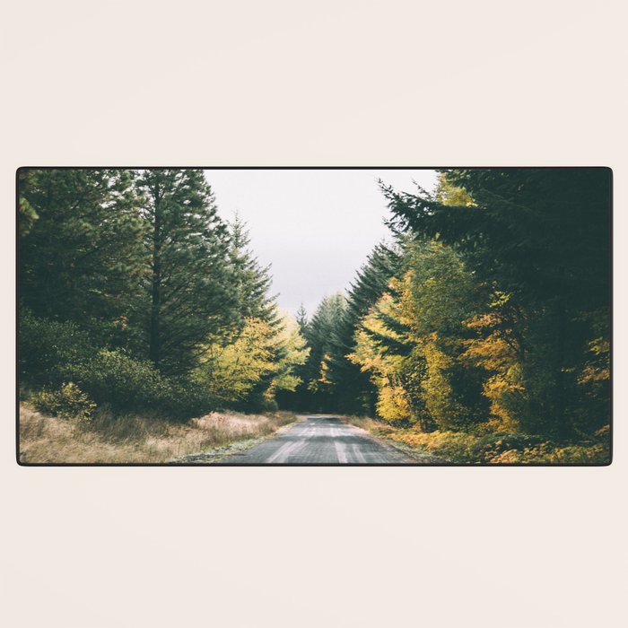 Autumn Drive Desk Mat Gallery Image 3