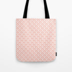 Coastal Deco . Coral Tote Bag Gallery Image 1