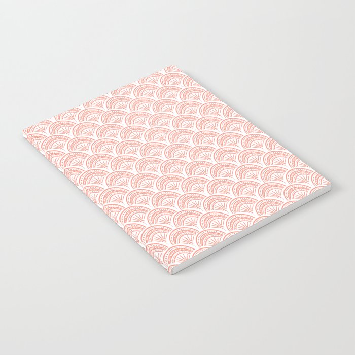 Coastal Deco . Coral Notebook Gallery Image 1