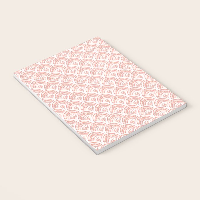 Coastal Deco . Coral Notebook Gallery Image 3