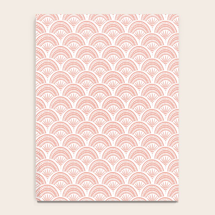 Coastal Deco . Coral Notebook Gallery Image 4