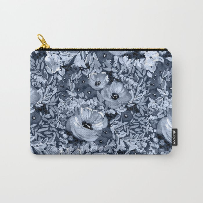 Midnight Blooms Carry All Pouch Gallery Image 1
