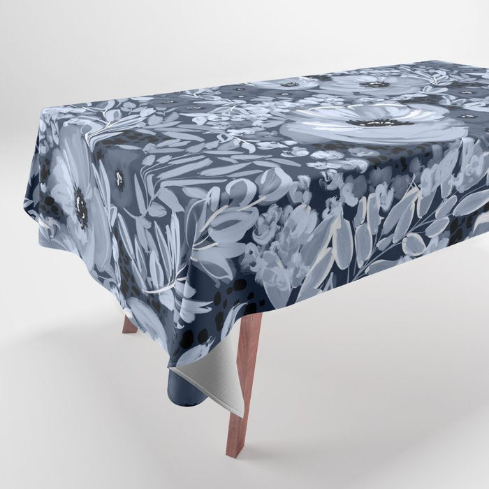 Midnight Blooms Tablecloth Gallery Image 1