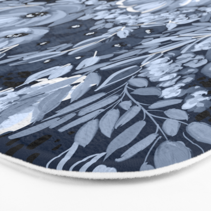 Midnight Blooms Bath Mat Gallery Image 3
