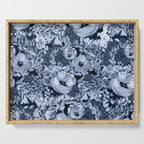 Midnight Blooms Serving Tray Gallery Image 1