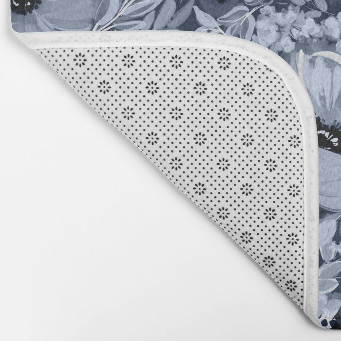 Midnight Blooms Bath Mat Gallery Image 2