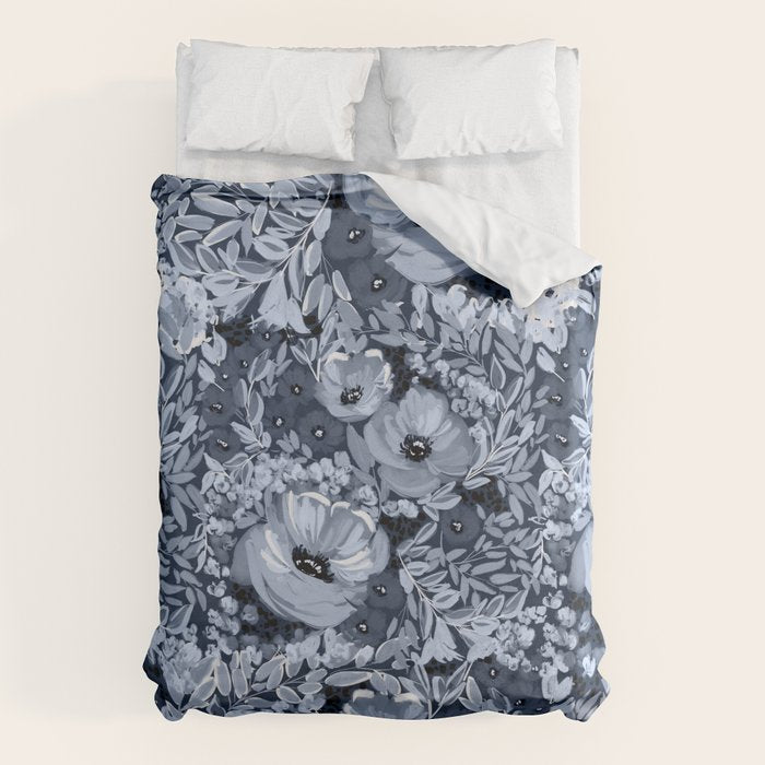 Midnight Blooms Duvet Cover Gallery Image 6