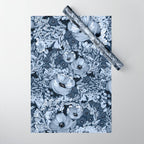 Midnight Blooms Wrapping Paper Gallery Image 1