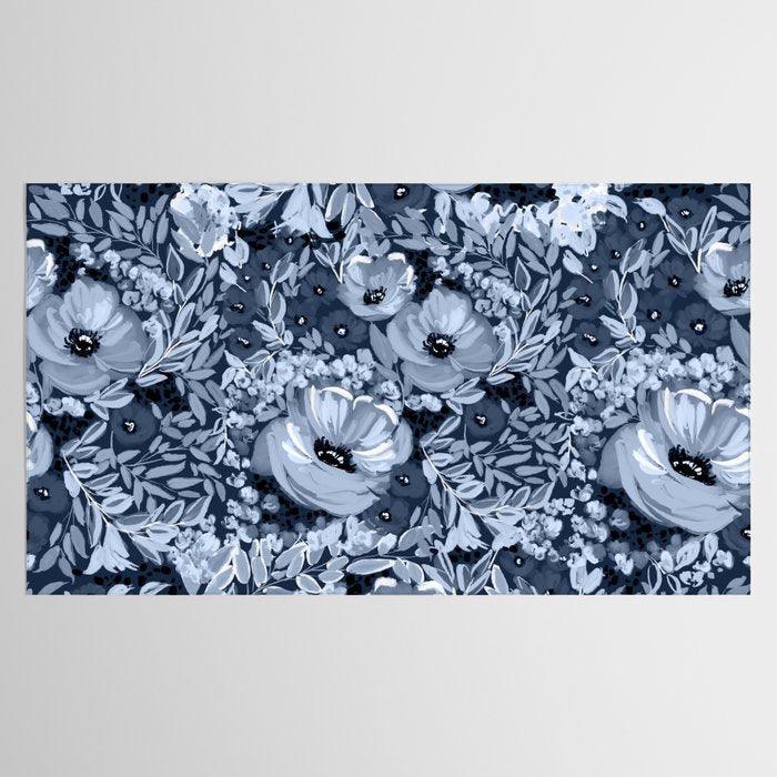 Midnight Blooms Tablecloth Gallery Image 2