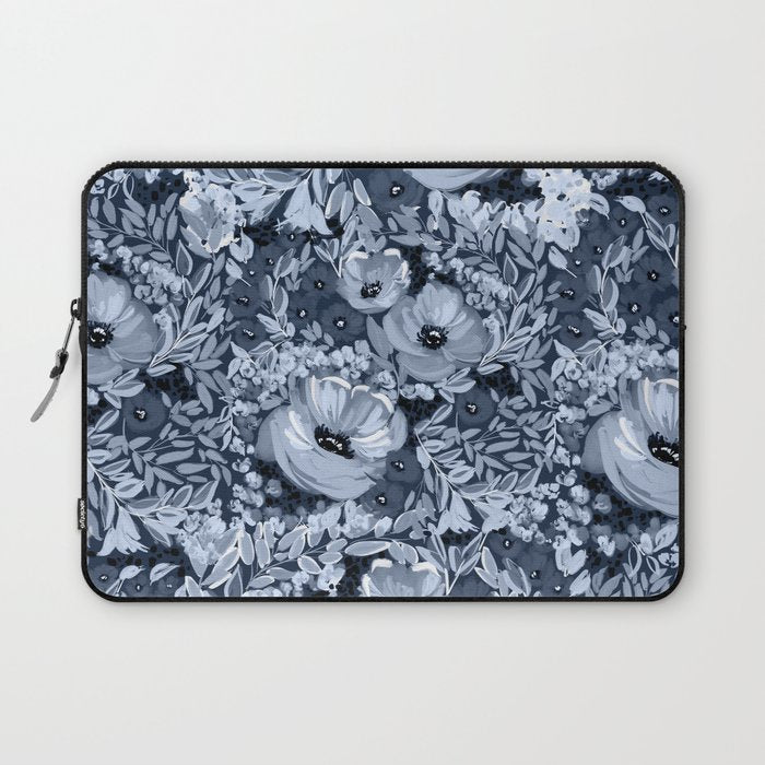 Midnight Blooms Laptop Sleeve Gallery Image 1