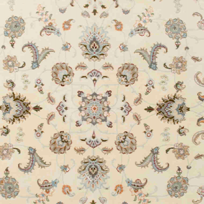 Antique Persian Delicate Ivory Cream  Coffee Mug Gallery Image 2