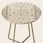 Antique Persian Delicate Ivory Cream  Side Table Gallery Image 2