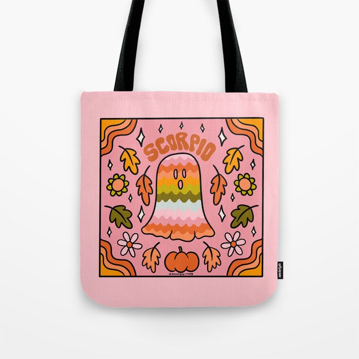 Scorpio Ghost Tote Bag Gallery Image 1