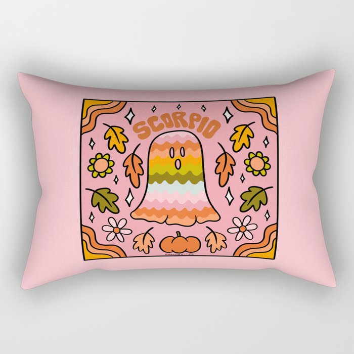 Scorpio Ghost Rectangular Pillow Gallery Image 1