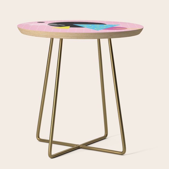 Memphis pattern 63 - 80s / 90s Retro Side Table Gallery Image 1