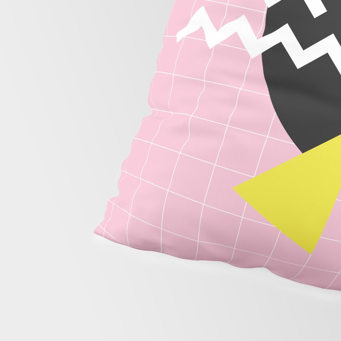 Memphis pattern 63 - 80s / 90s Retro Pillow Sham Gallery Image 4