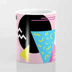 Memphis pattern 63 - 80s / 90s Retro Coffee Mug Gallery Image 4
