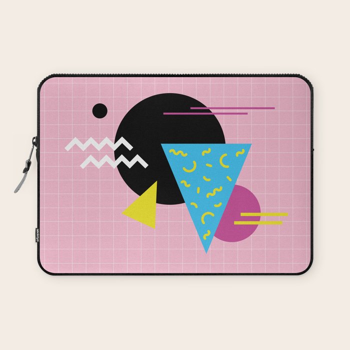 Memphis pattern 63 - 80s / 90s Retro Laptop Sleeve Gallery Image 1