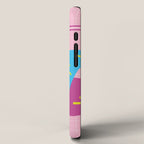 Memphis pattern 63 - 80s / 90s Retro iPhone Case Gallery Image 2