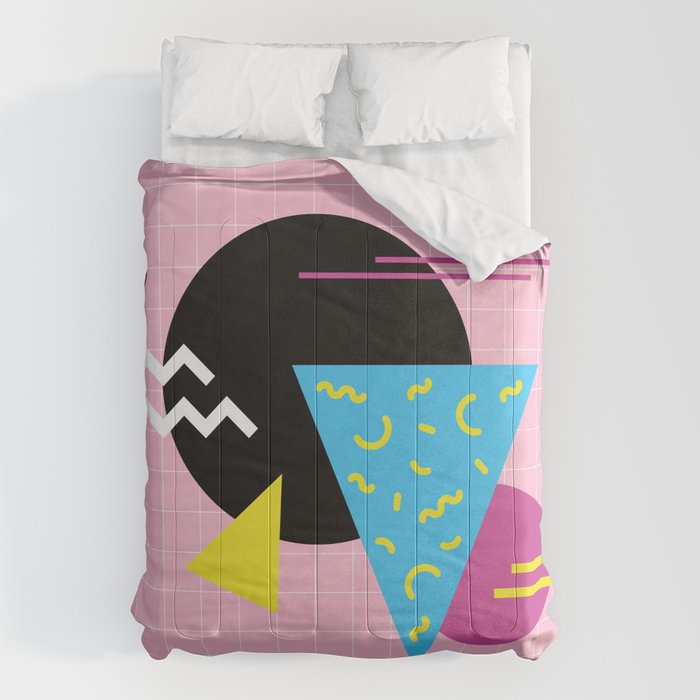 Memphis pattern 63 - 80s / 90s Retro Comforter Gallery Image 1