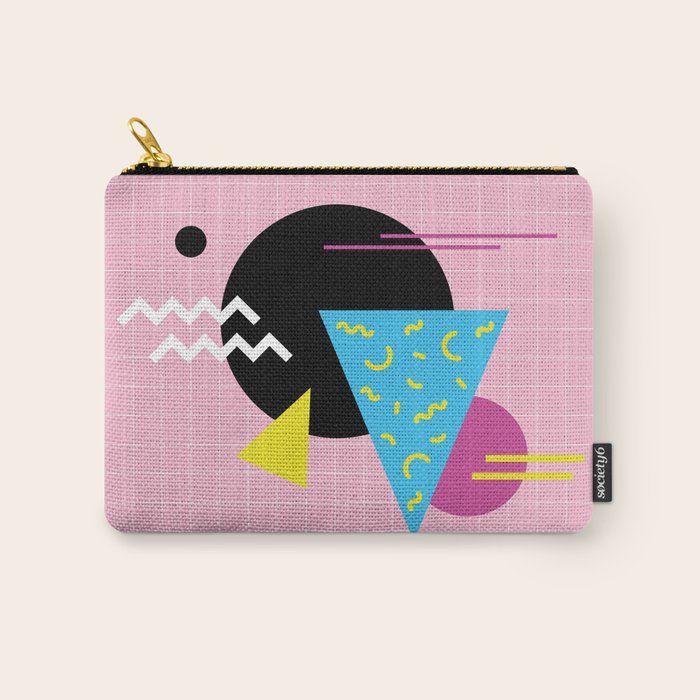 Memphis pattern 63 - 80s / 90s Retro Carry All Pouch Gallery Image 1