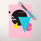Memphis pattern 63 - 80s / 90s Retro Wrapping Paper Gallery Image 1