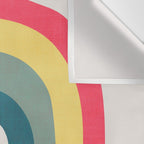 Cat with rainbow Wall Tapestry Gallery Image 3