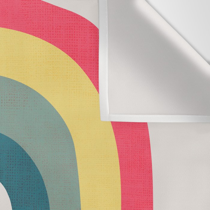 Cat with rainbow Wall Tapestry Gallery Image 3