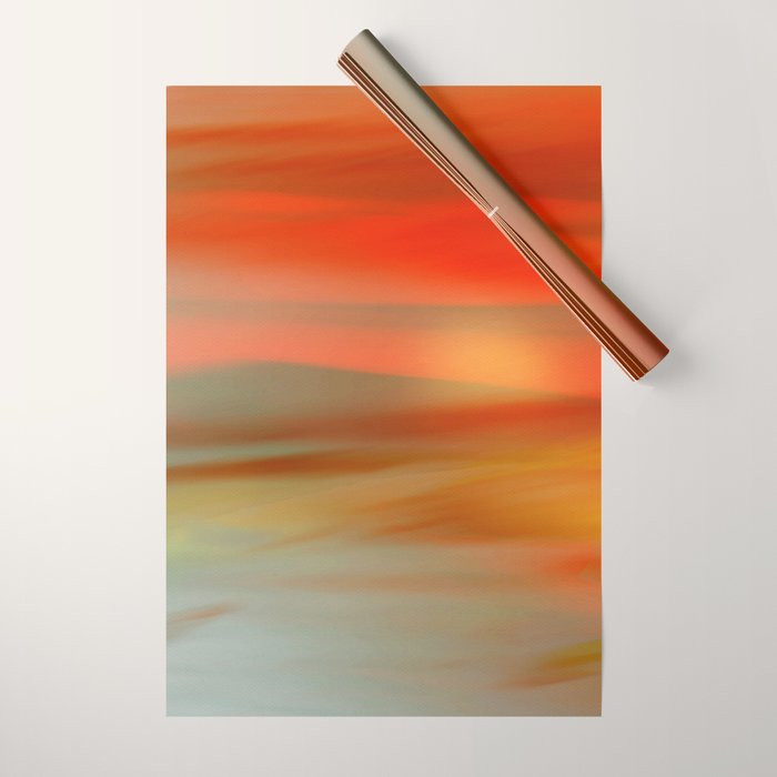 Desert Sunrise Wrapping Paper Gallery Image 1