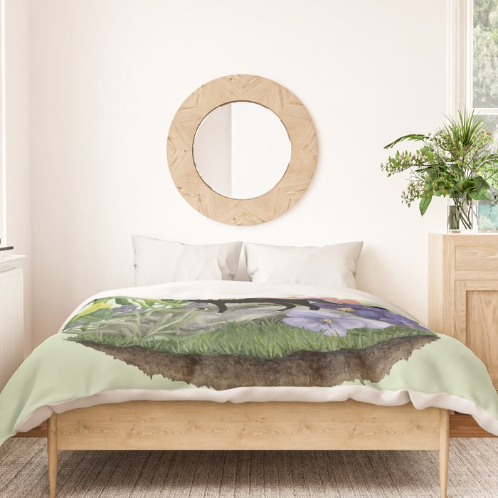 Tiny Pegasus Duvet Cover Gallery Image 3