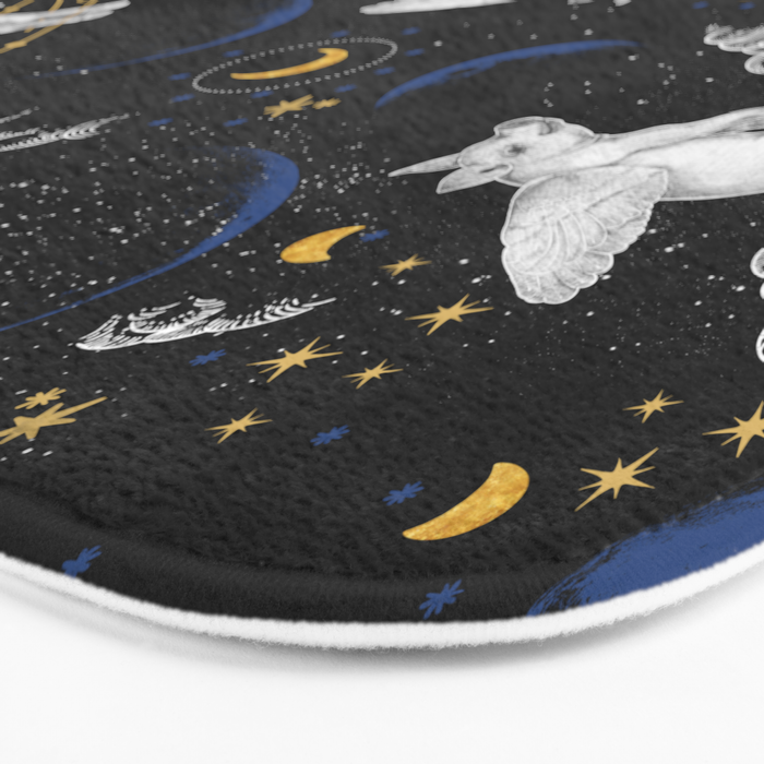 Celestial Pigs of the Night Sky A Bath Mat Gallery Image 3