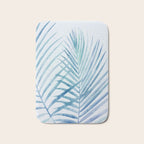 Coastal Palms Watercolor Bath Mat Gallery Image 1