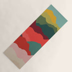 Art Clouds: Mid Century Edition Yoga Mat Gallery Image 1