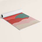 Art Clouds: Mid Century Edition Yoga Mat Gallery Image 2