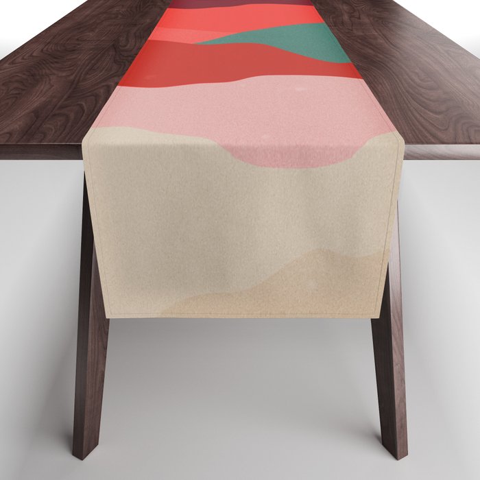 Art Clouds: Mid Century Edition Table Runner Gallery Image 1