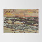 Tom Thomson Dark Waters spring 1916 Canadian Landscape Artist Rug Gallery Image 2