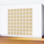 Happy Sunshine - yellow art, sunshine, boho art, bohemian, tile, home decor, yellow, yellow art print Wall Mural Gallery Image 2