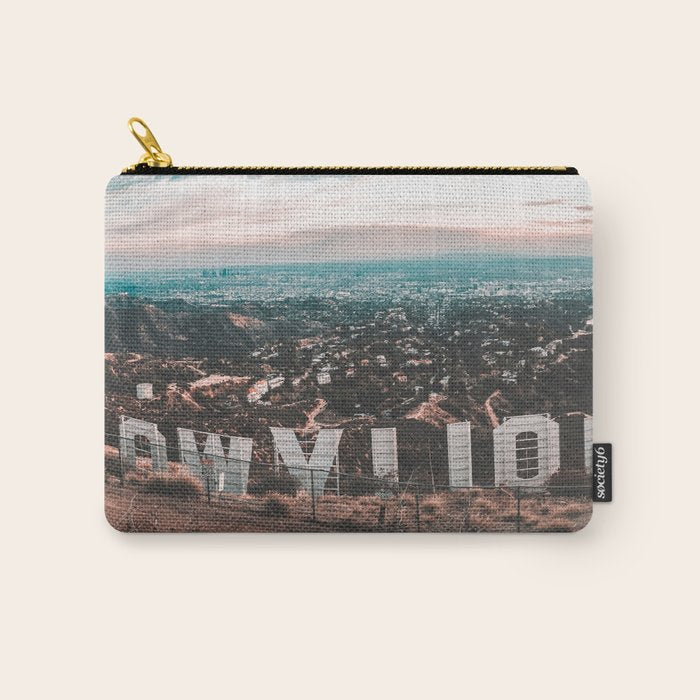 Hollywood Sign Carry All Pouch Gallery Image 1