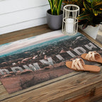 Hollywood Sign Outdoor Rug Gallery Image 2