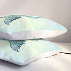 Watercolor Mermaid Pillow Sham Gallery Image 3