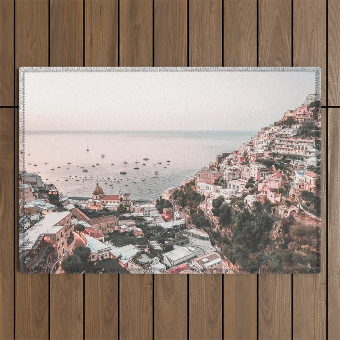 Italy Coast Amalfi Outdoor Rug Gallery Image 1