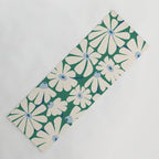 Daisy fresh 2 - green blue Yoga Mat Gallery Image 1