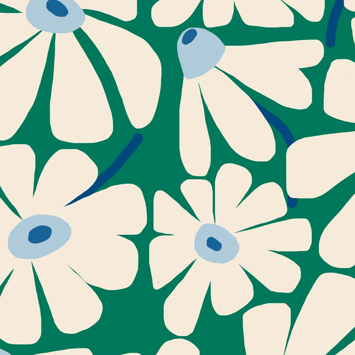 Daisy fresh 2 - green blue Coffee Mug Gallery Image 2