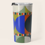 Stripes and Circles Travel Mug Gallery Image 3
