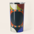 Stripes and Circles Travel Mug Gallery Image 1