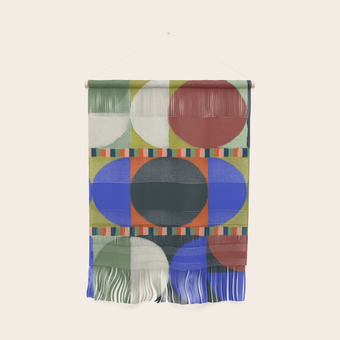Stripes and Circles Wall Hanging Gallery Image 1