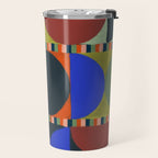 Stripes and Circles Travel Mug Gallery Image 2