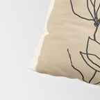 Line Wildflowers 2 Pillow Sham Gallery Image 4