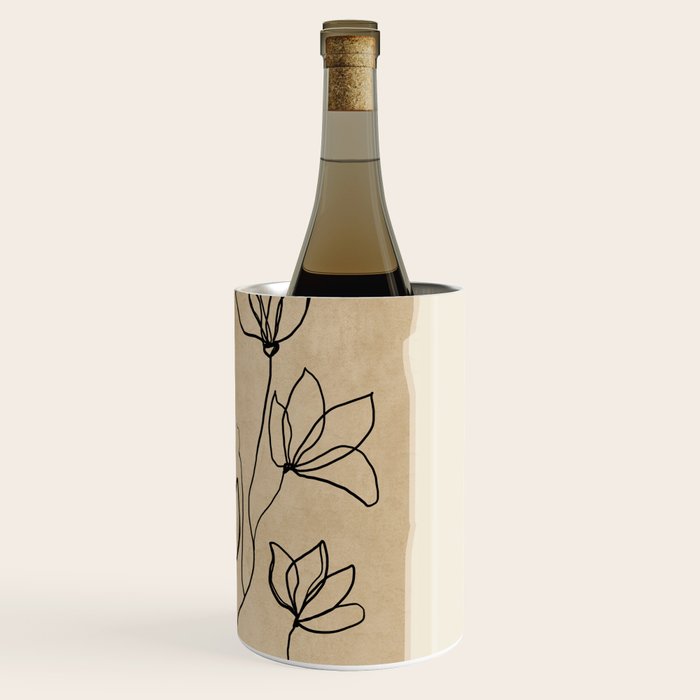 Line Wildflowers 2 Wine Chiller Gallery Image 3